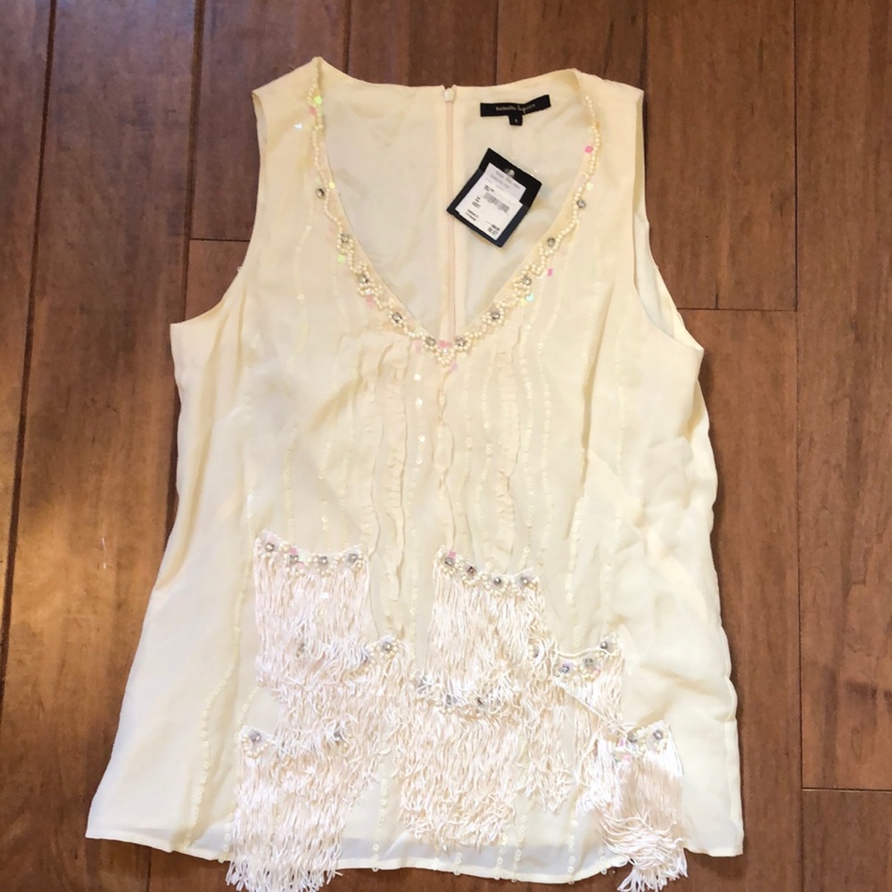 Nanette Lepore sequins top